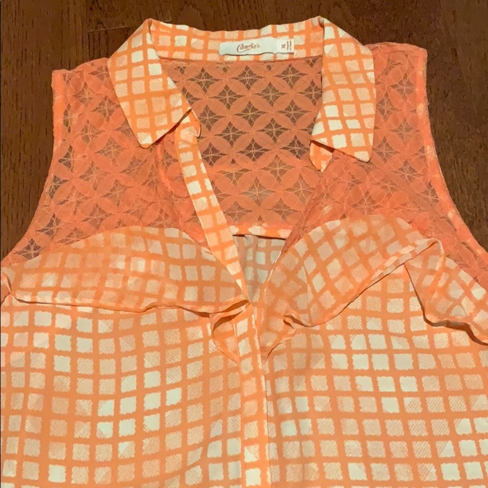 Candies button down blouse - Picture 4 of 5